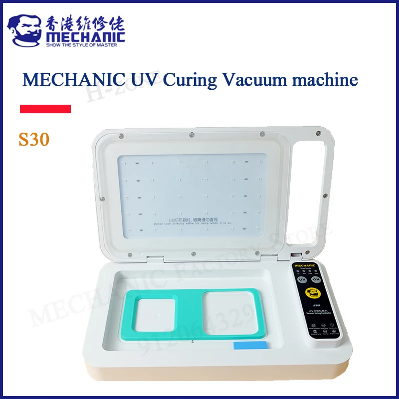 Screen Protector Cutter - Mechanic S30 UV Curing Vacuum Laminating