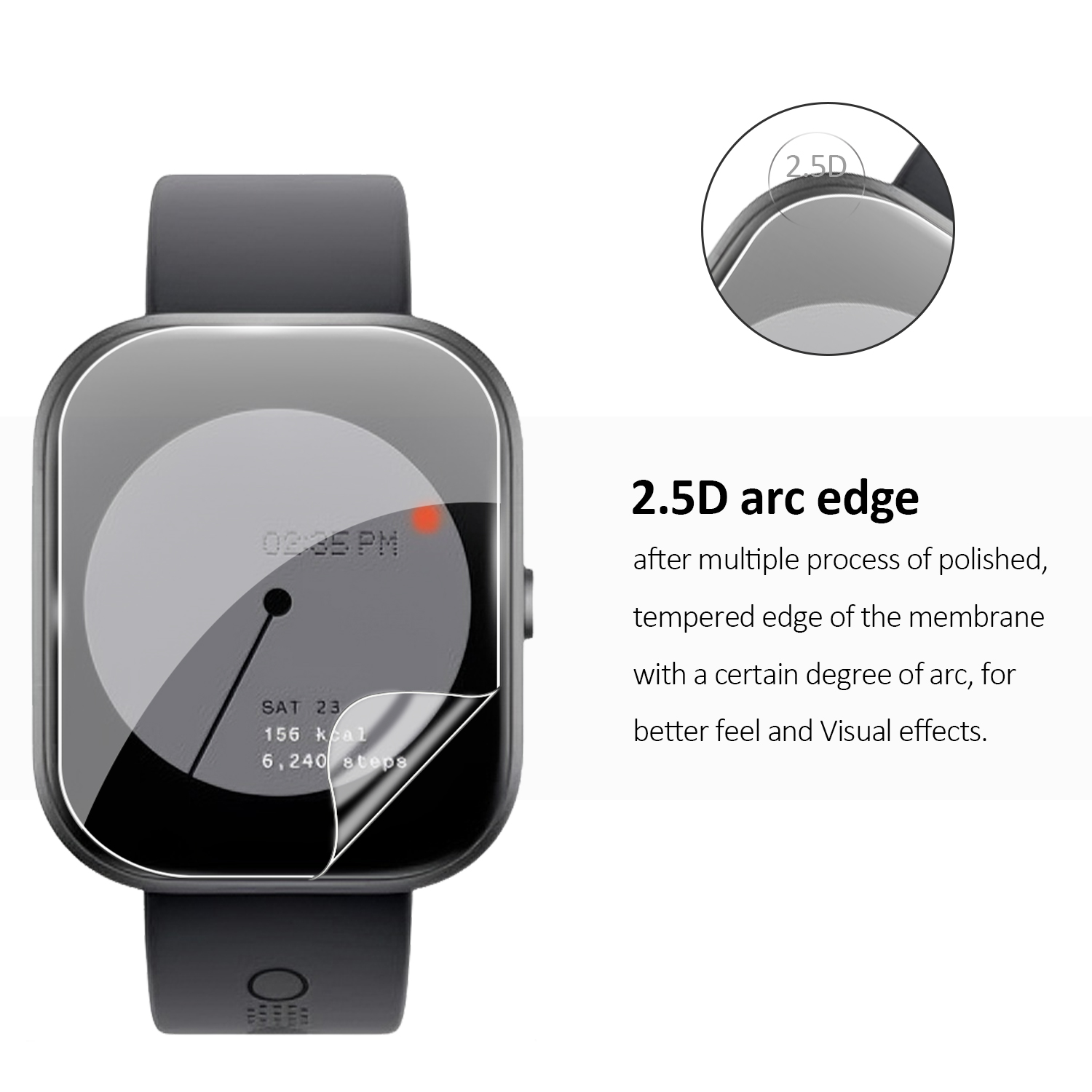 HD Clear TPU Hydraulic Screen  - Smartwatch Screen Film recensione e prezzo