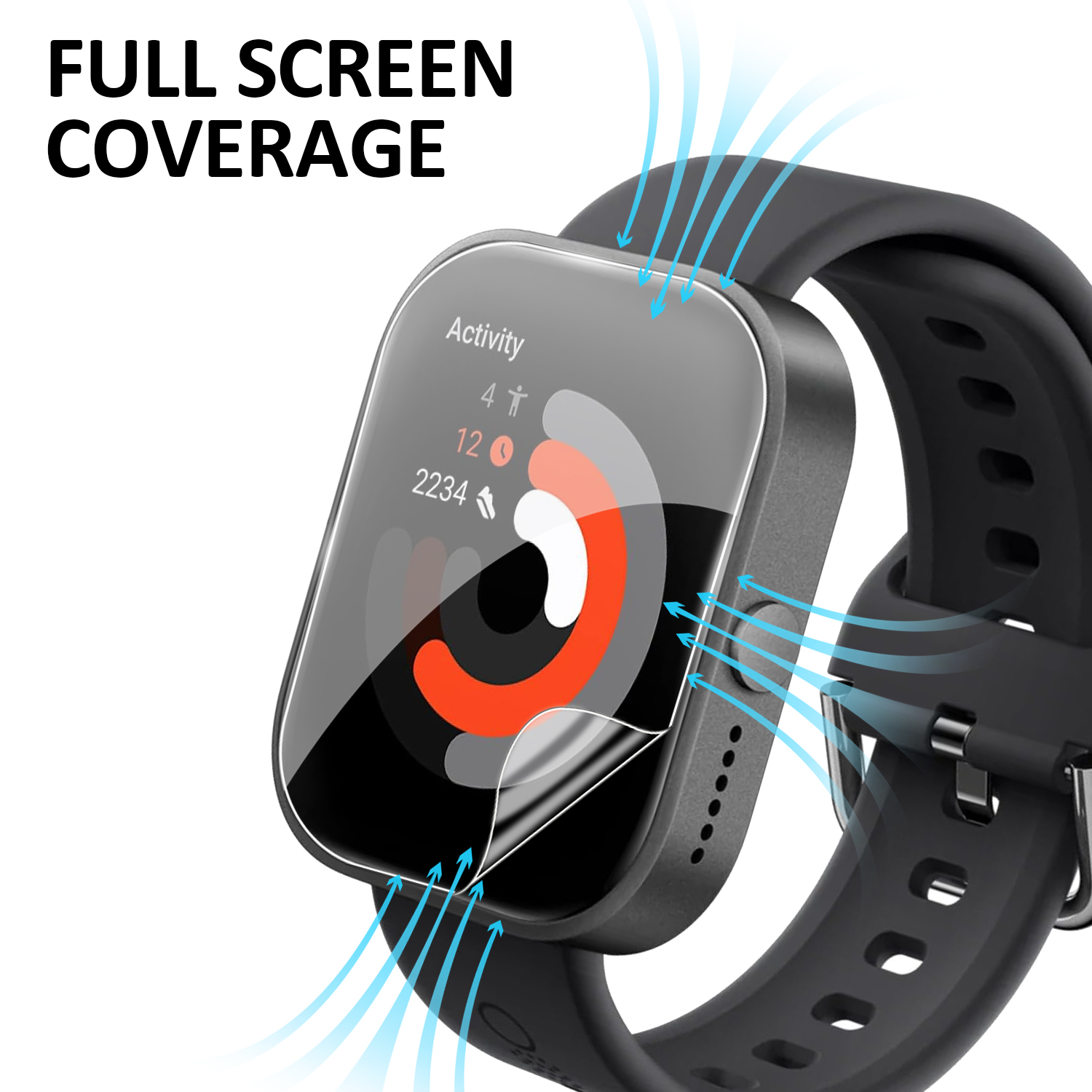 HD Clear TPU Hydraulic Screen  - Smartwatch Screen Film recensione e prezzo