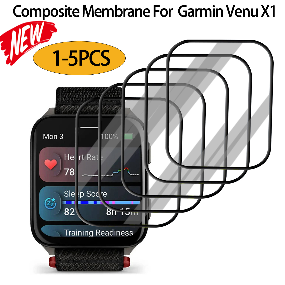 Anti-scratch Film For Garmin V - Curved Edge Screen recensione e prezzo