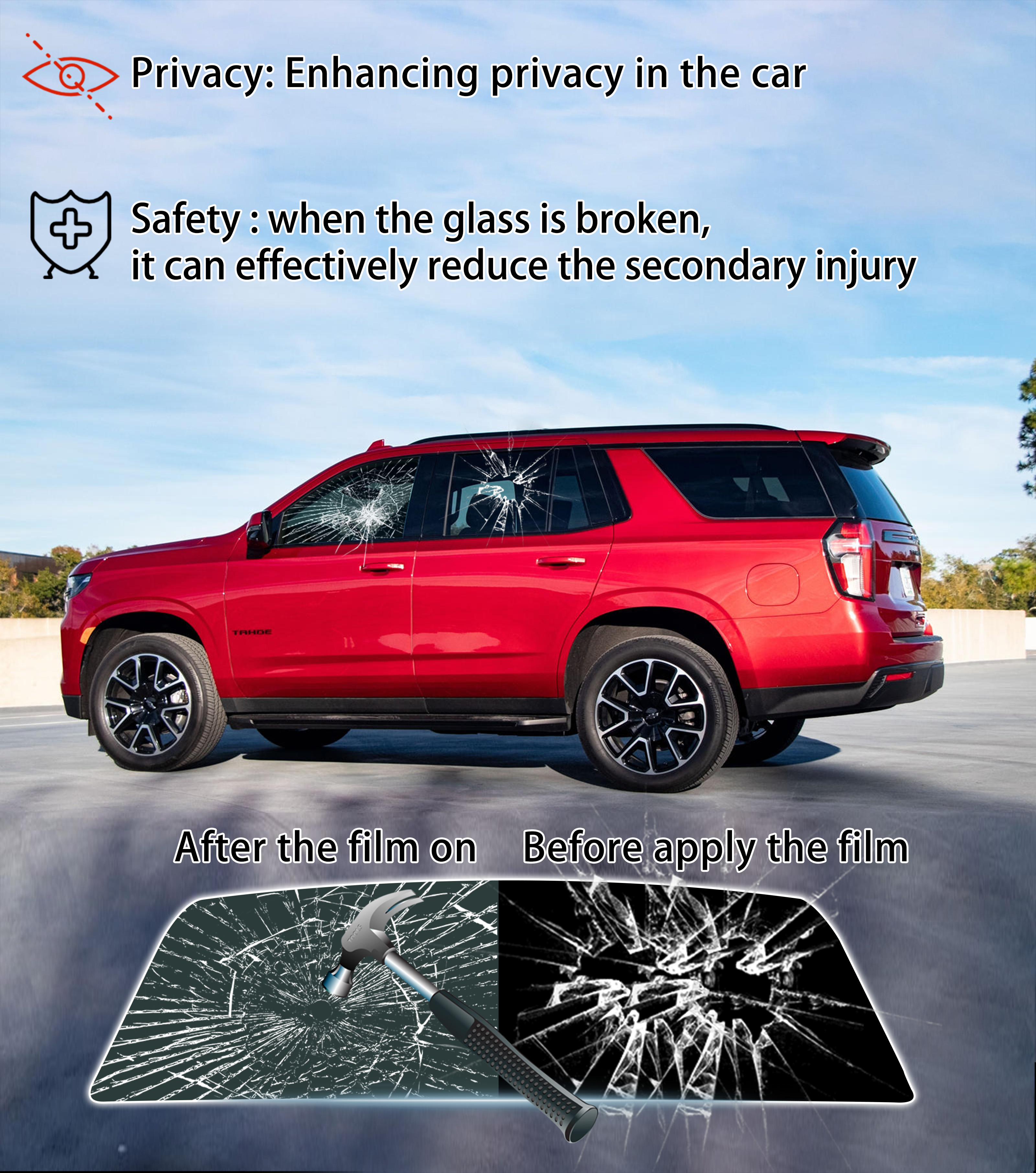 Pre-Cut Window Tint for Ford M - Privacy Screen Protector recensione e prezzo