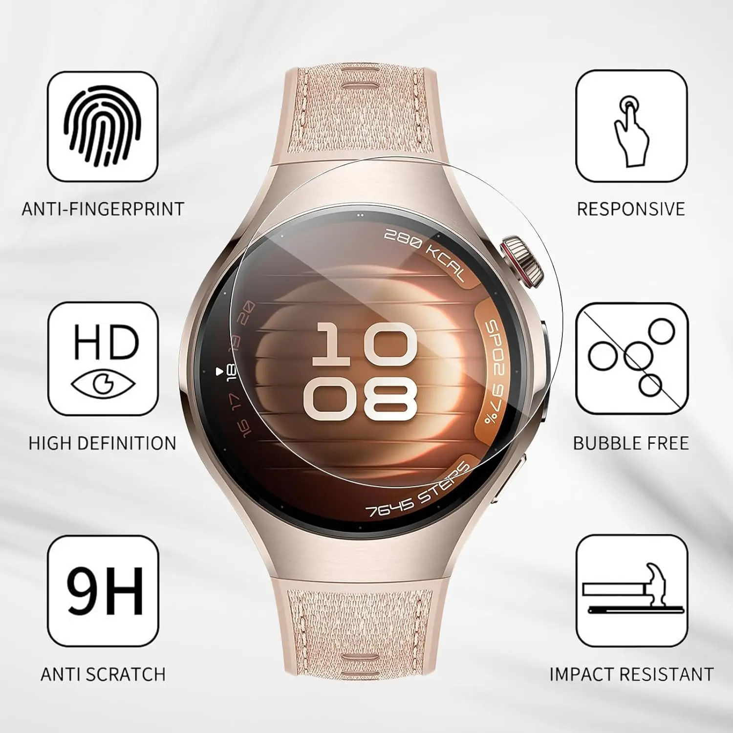 Hydrogel Film For Huawei Watch - Hydrogel Screen Protector recensione e prezzo
