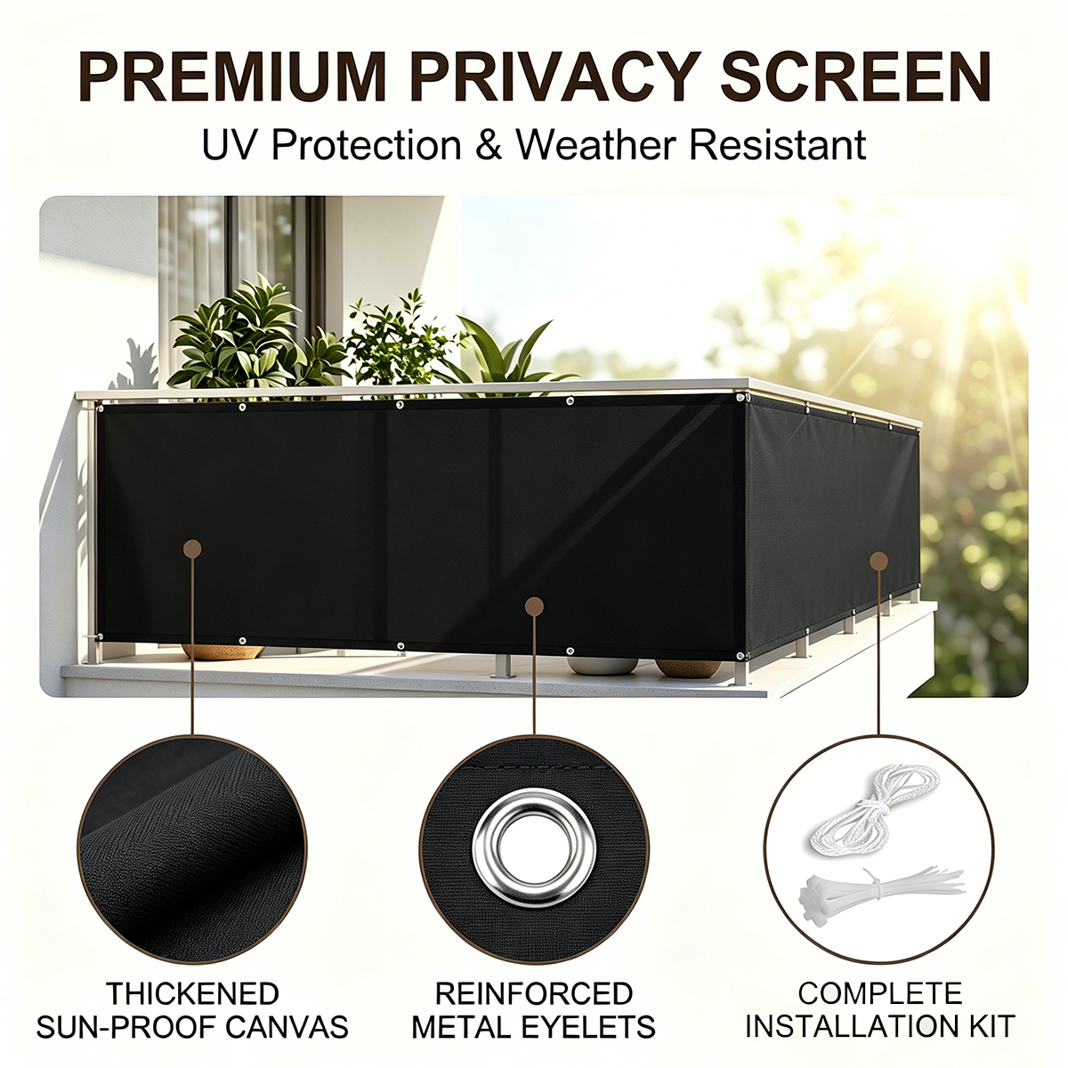Opaque Privacy Fence, Waterpro - Privacy Screen Protector recensione e prezzo