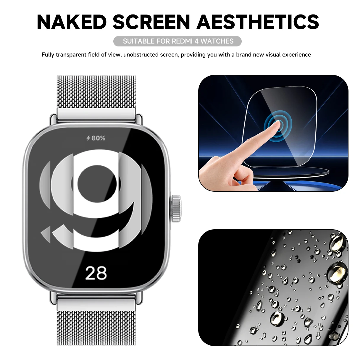 Tempered Glass for Xiaomi Redm - Smartwatch Screen Film recensione e prezzo