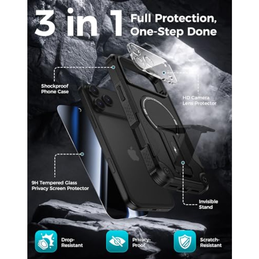 for iPhone 17 Pro Max Case wit - Privacy Screen Protector recensione e prezzo