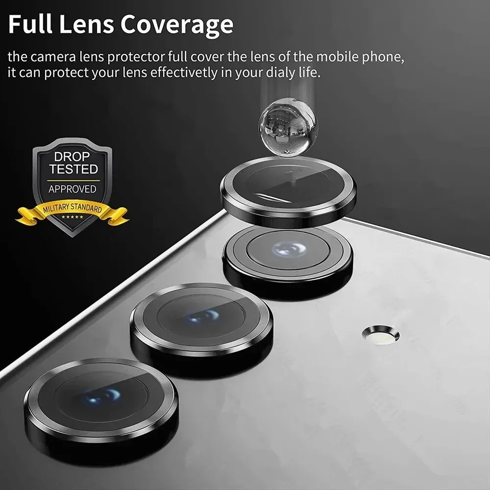 Metal Camera Lens Protector Fo - Tempered Glass Screen 9H recensione e prezzo
