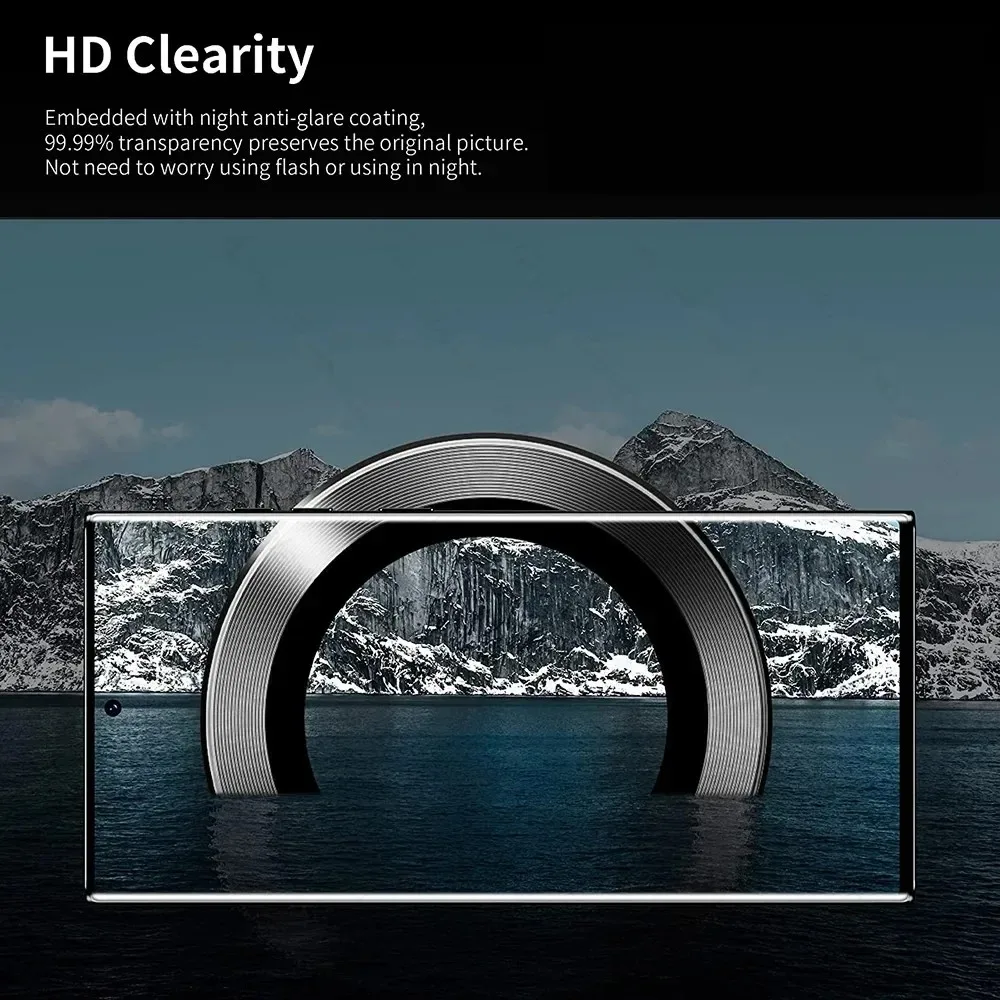 Metal Camera Lens Protector Fo - Tempered Glass Screen 9H recensione e prezzo