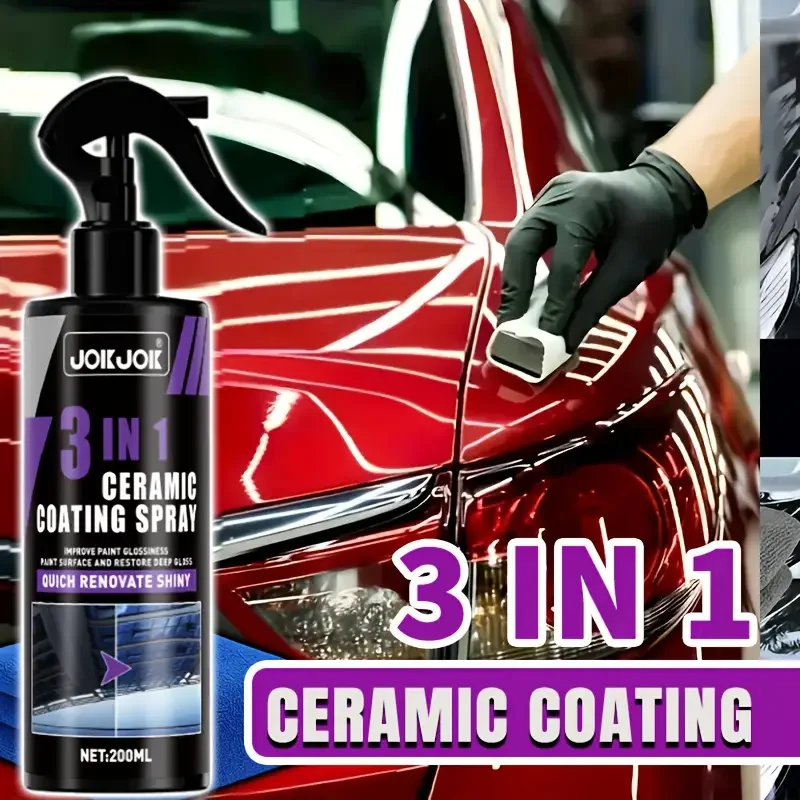 3 in 1 Car Ceramic Liquid Coat - Nano Liquid Coating recensione e prezzo