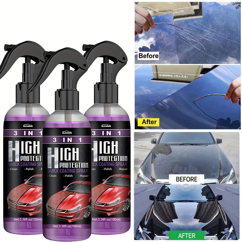 3 in 1 Car Ceramic Liquid Coat - Nano Liquid Coating recensione e prezzo