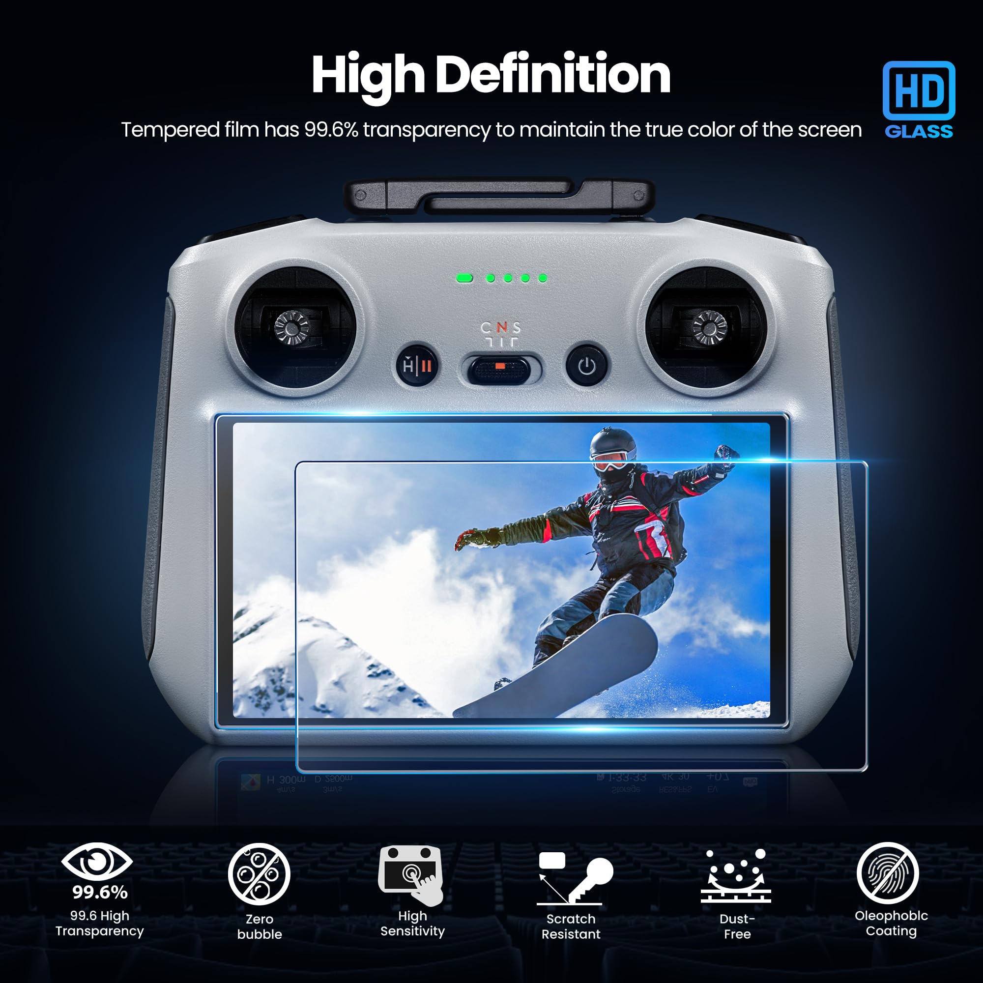HD Tempered Glass Screen Prote - Glass Protector Auto recensione e prezzo