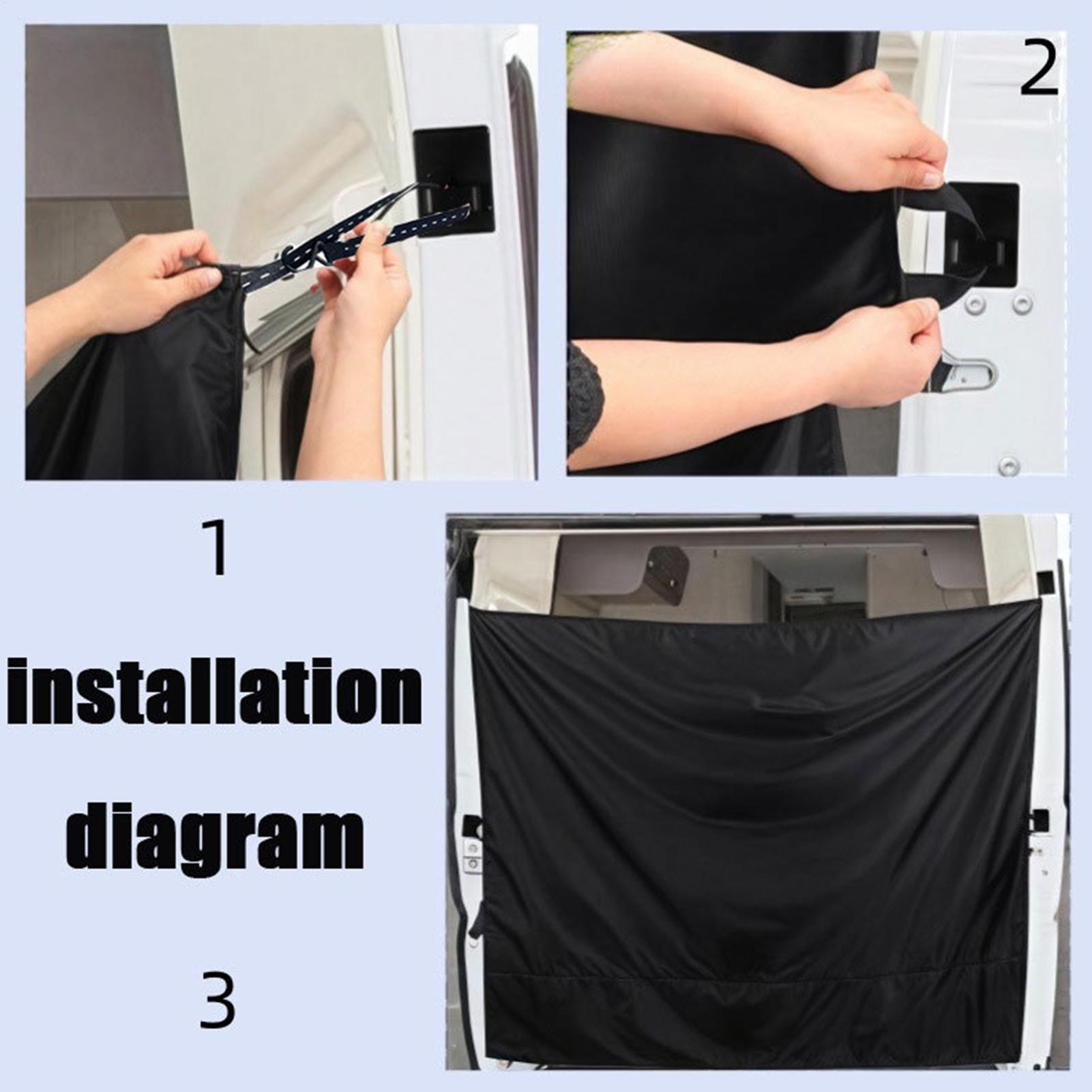 Black Large Car Privacy Drapes - Privacy Screen Protector recensione e prezzo