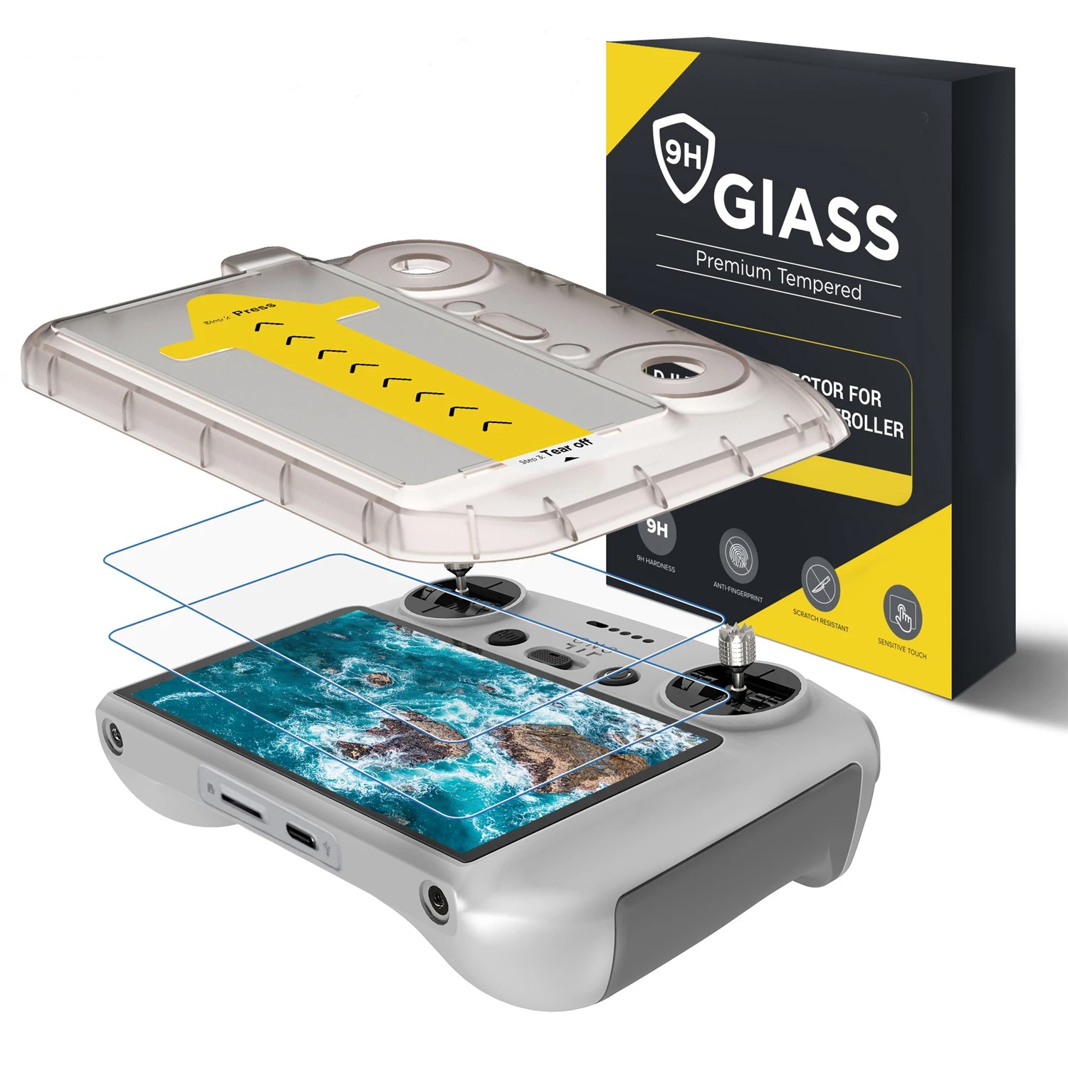 For DJI Flip/Air3/3S/Mini3/4pr - Glass Protector Auto recensione e prezzo