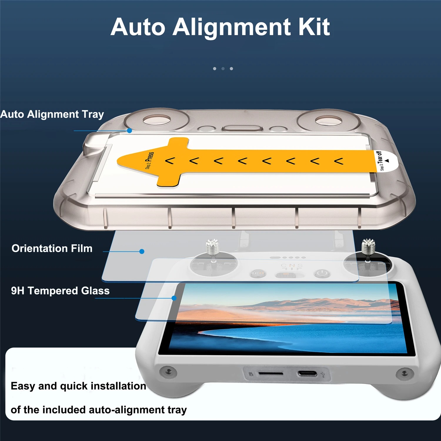 For DJI Flip/Air3/3S/Mini3/4pr - Glass Protector Auto recensione e prezzo