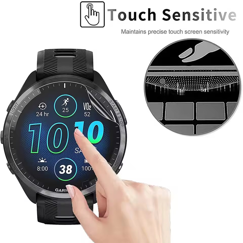 3Pcs Soft HD Hydrogel Protecti - Smartwatch Screen Film recensione e prezzo